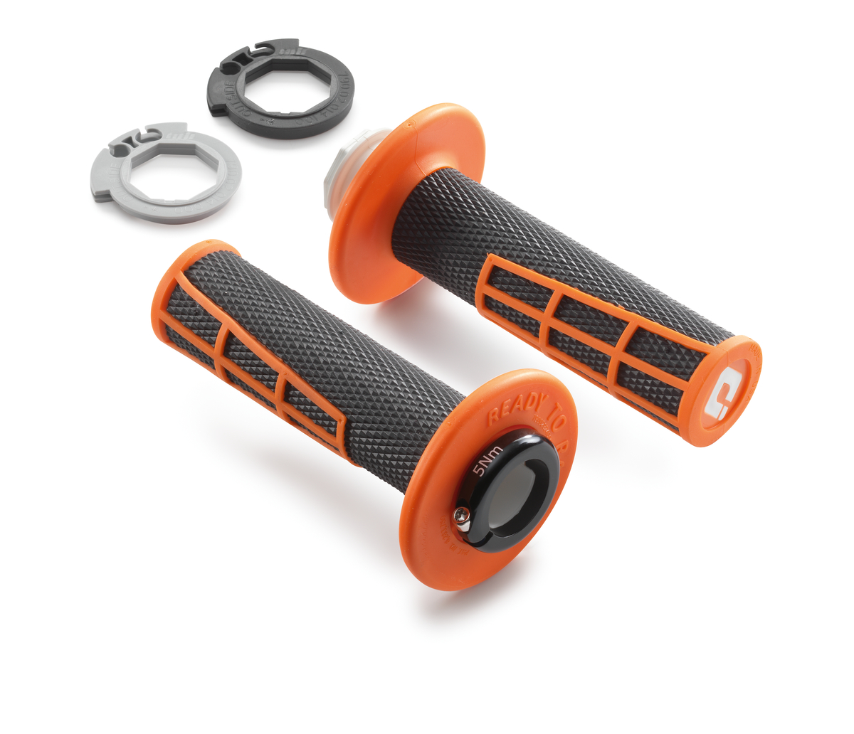 Lock-on grip set