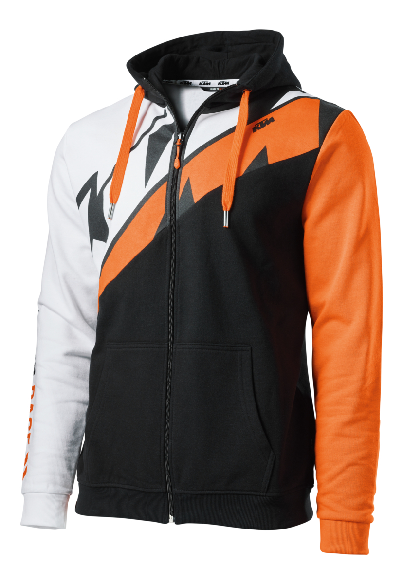 RADICAL SLICED  ZIP HOODIE