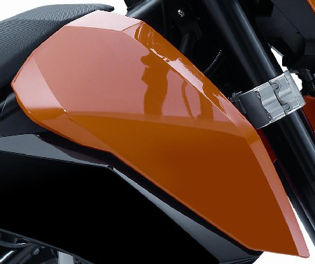 SPOILER L/S ORANGE 2008