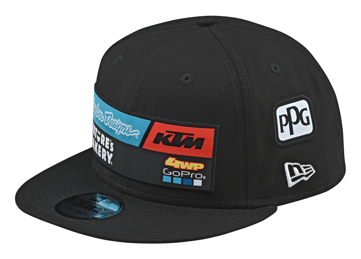 TLD TEAM HAT BLACK