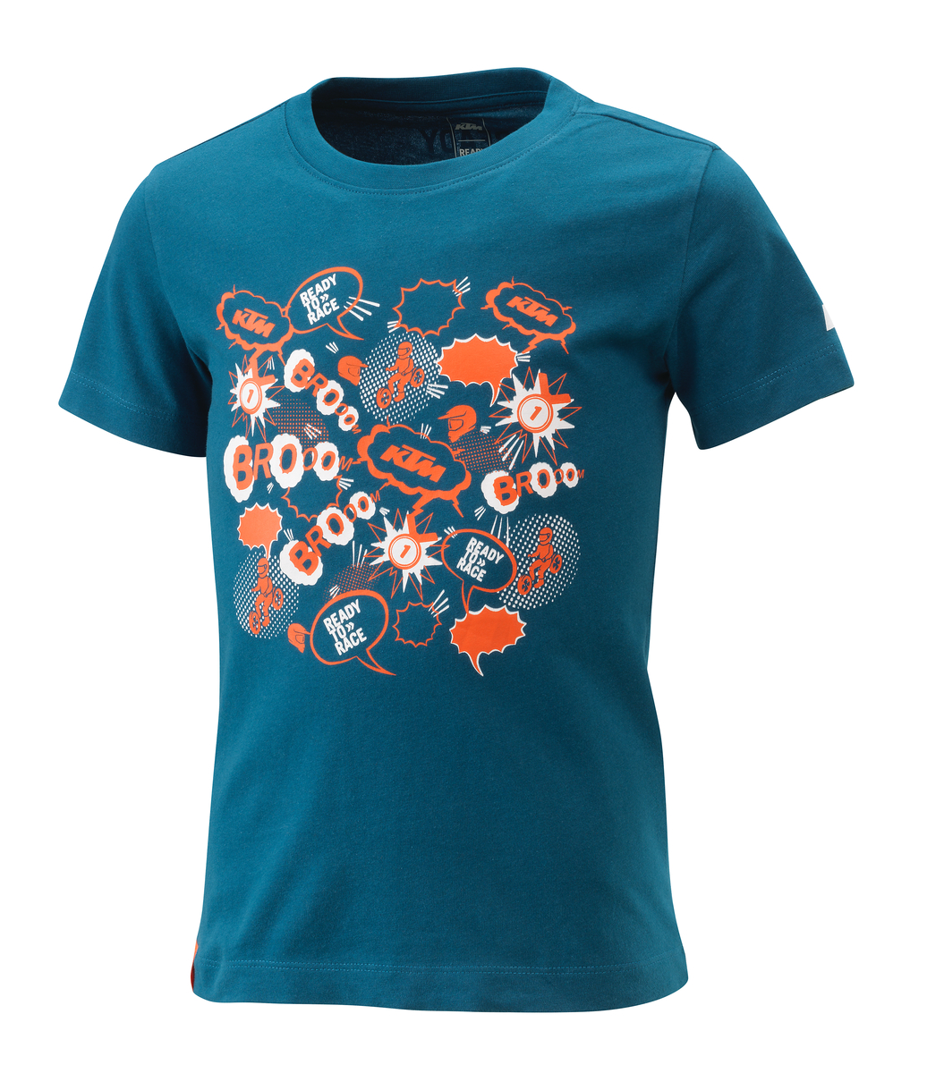 KIDS RADICAL TEE BLUE 128/7-8Y
