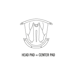 C4 HEAD PAD 57
