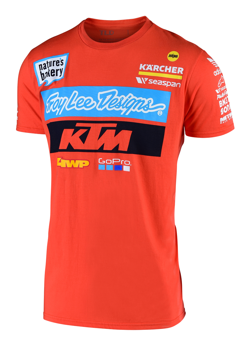 TLD TEAM TEE ORANGE S