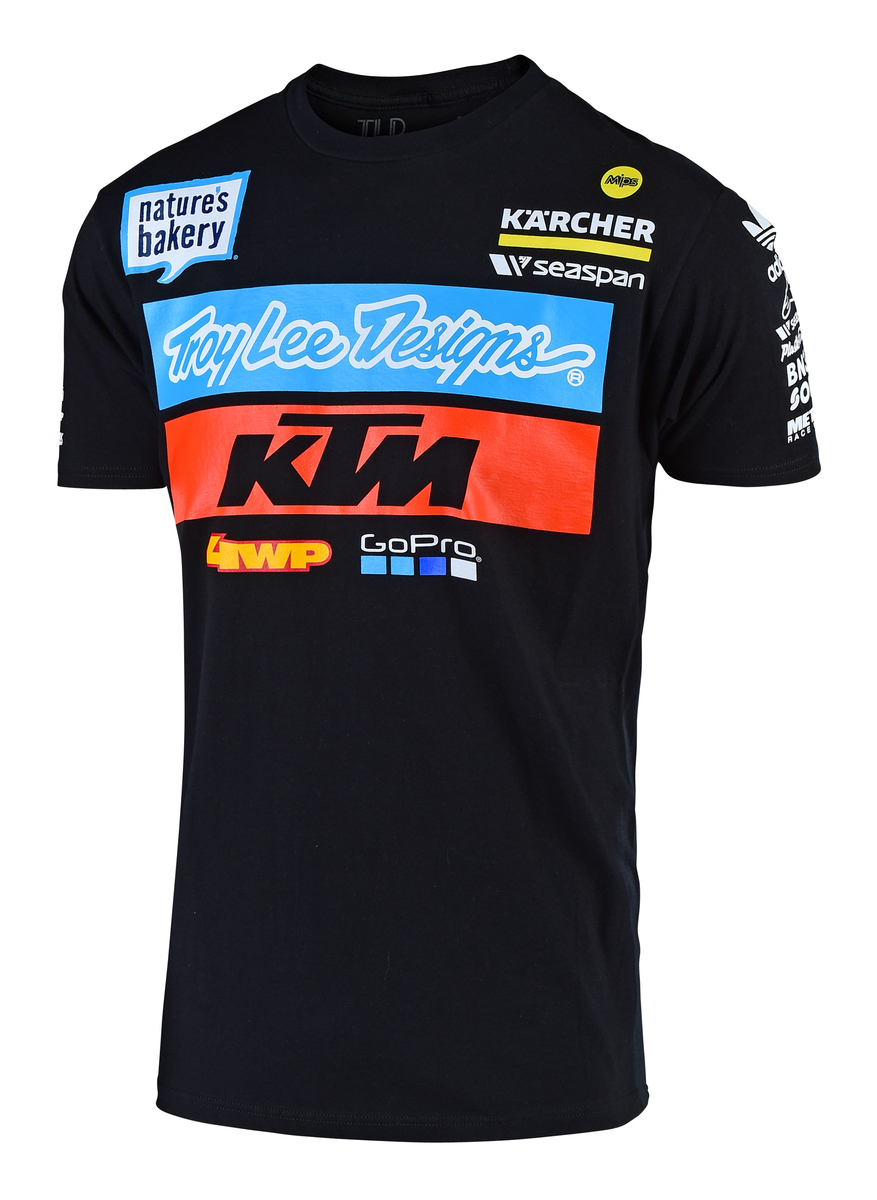 TLD TEAM TEE BLACK S