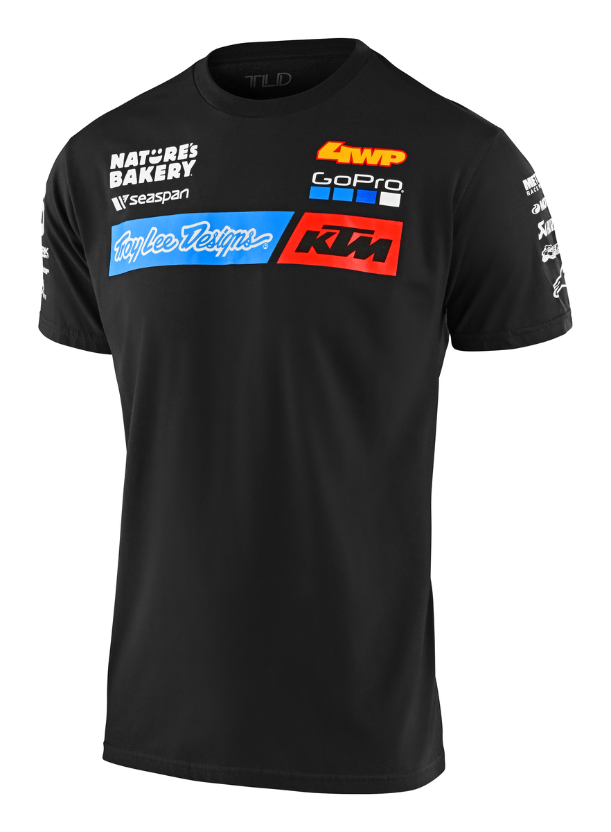 TLD TEAM TEE BLACK M