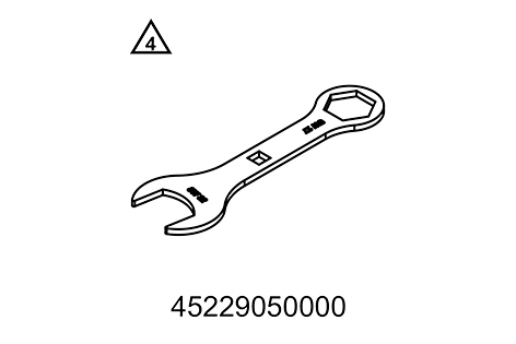 WRENCH F. STEERINGHEAD BEARING