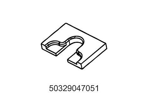 PRESS OUT PLATE F.CRANKSHAFT