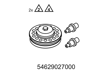 RIVETTING TOOL FOR CLUTCH
