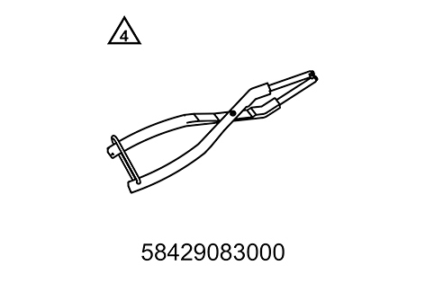 CLAMP FOR FOOTRESTSPRING