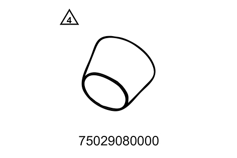 MOUNT.SLEEVE F. SH.S.RING MS