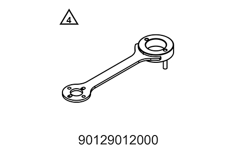 HOLDING WRENCH FOR WHEEL